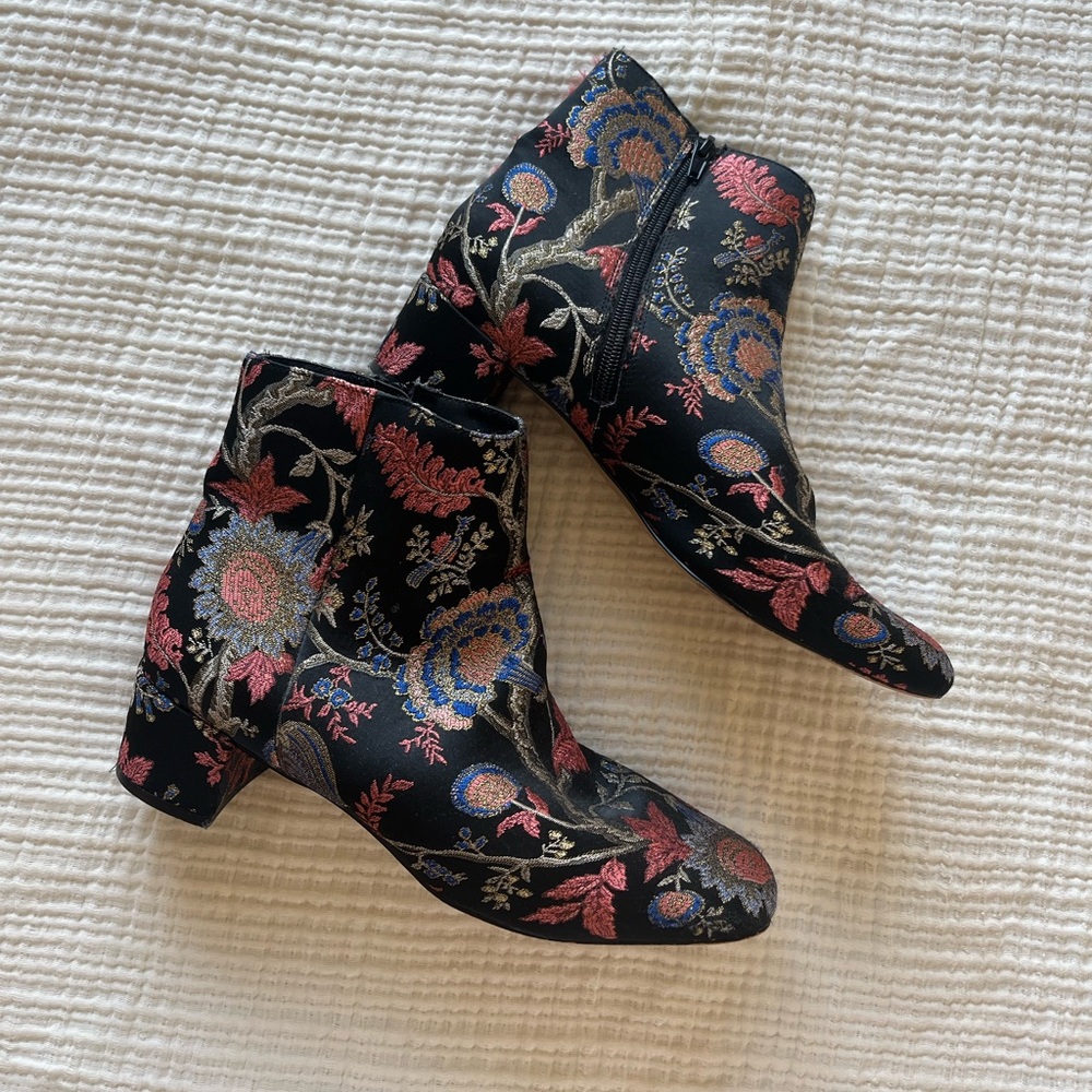 Floral Booties